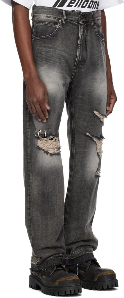 We11done Black Distressed Jeans 2
