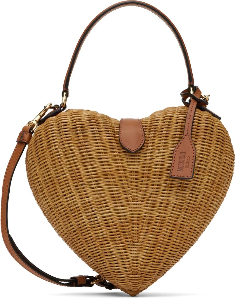 Moschino Tan 'Moschino Love Me' Bag 1