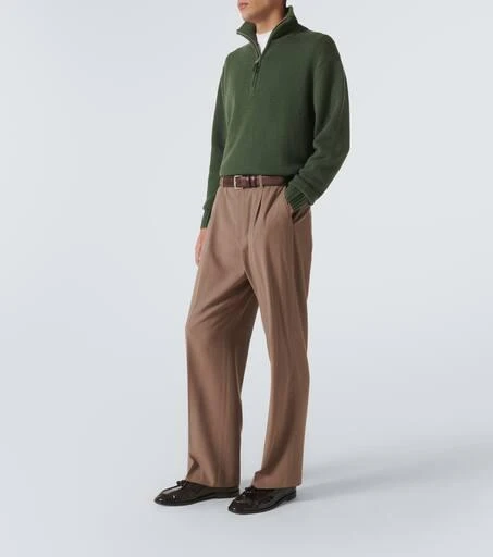 Allude Cashmere half-zip sweater 2