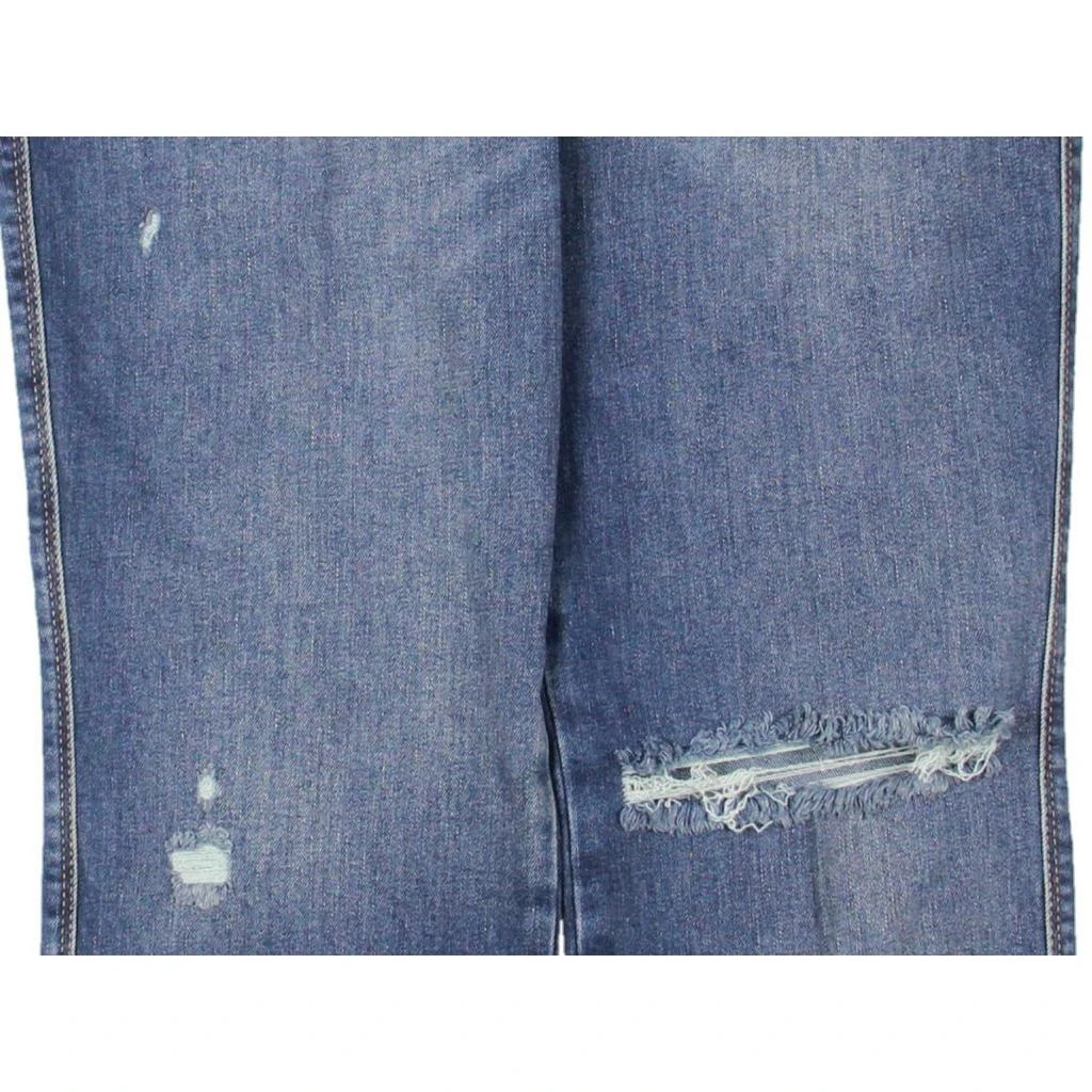 FRAME Le Sylvie Womens High Rise Distressed Cropped Jeans 4