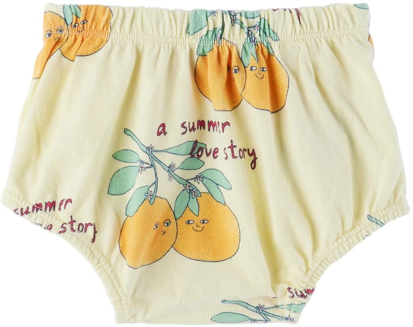 The Campamento Baby Yellow Loving Oranges Bloomers 1