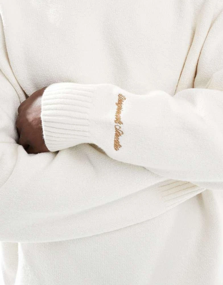 Jack
Jones Jack
Jones oversize heavyweight turtle neck jumper in cream 5