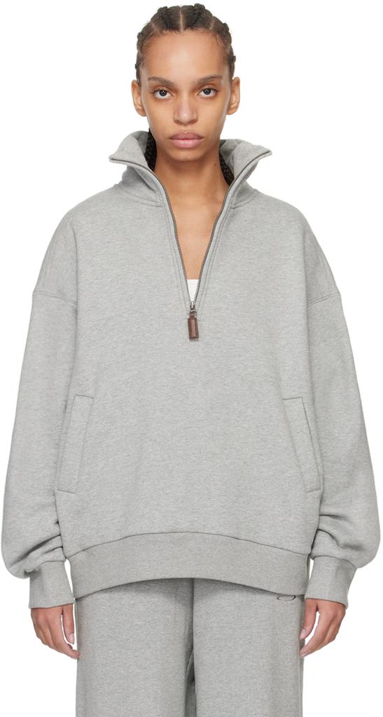 Fax Copy Express SSENSE Exclusive Gray Sweatshirt - Women's Tops -  BeyondStyle