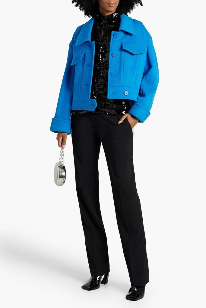 Diane von Furstenberg Dixon wool-felt jacket 2