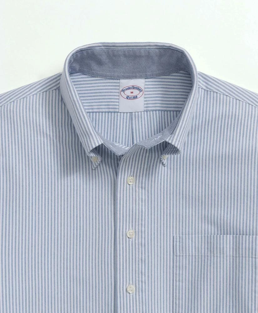 Brooks Brothers Friday Oxford Shirt, Striped Pop-Over 2