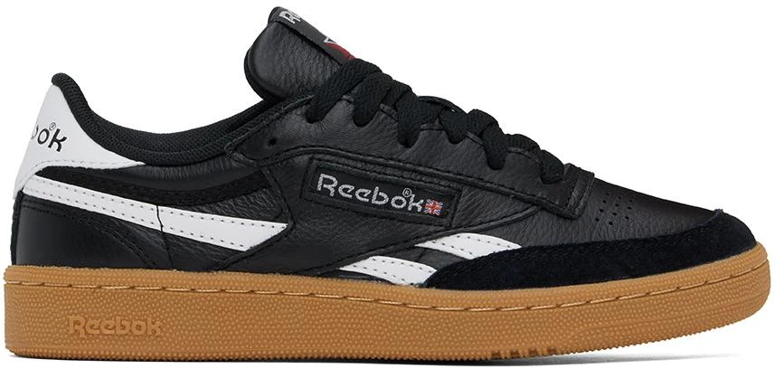 Reebok Classics Black & White Club C Revenge Vintage Sneakers 1