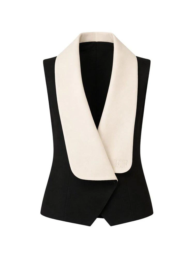 ELISABETTA FRANCHI Elisabetta Franchi Shawl Cropped Gilet