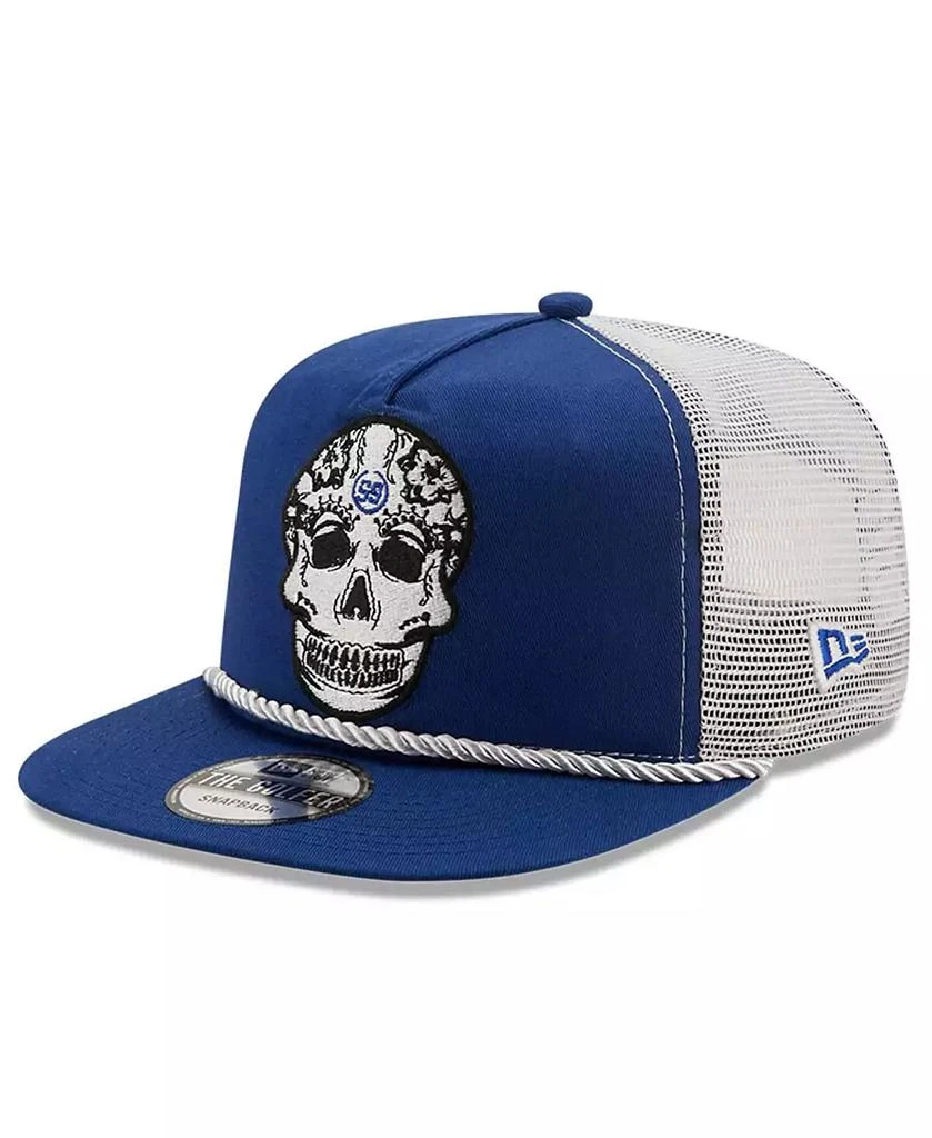 New Era Men's Royal, White TRACKHOUSE RACING Golfer Snapback Adjustable Hat 3