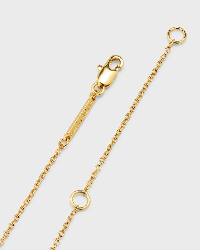 Alexis Bittar Gold-Capped Crescent Lucite Necklace 4