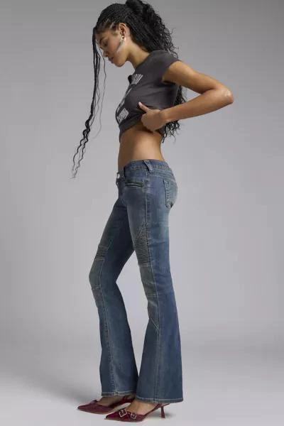 True Religion Tue Religion Becca Moto Low Rise Bootcut Jean 1