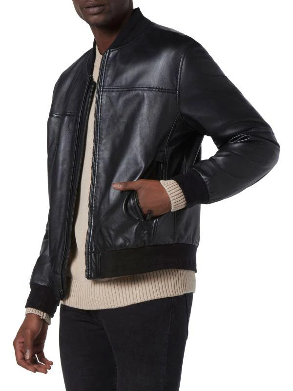 Marc New York by Andrew Marc Summit Leather Bomber Jacket 4