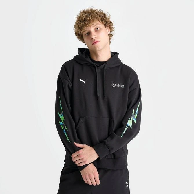 Men's Puma Mercedes-AMG Petronas F1 Neon Energy Hoodie – On Sale
