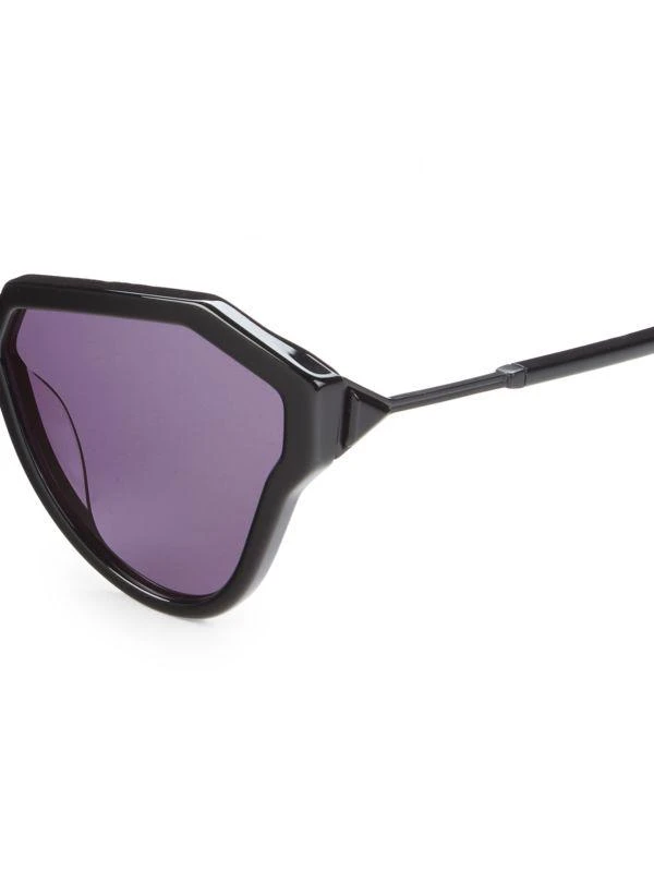 Karen Walker One Hybrid 62MM Cat Eye Sunglasses 3