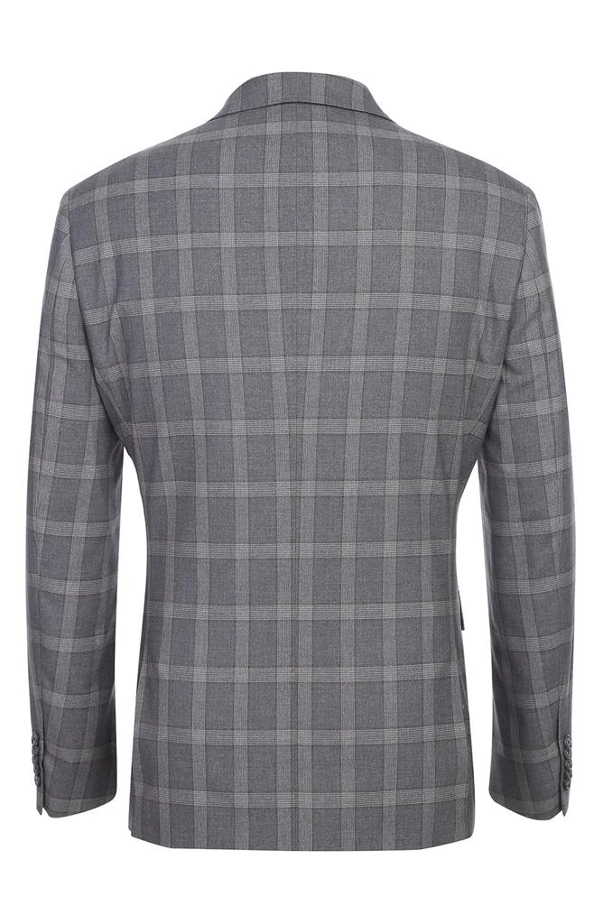 English Laundry Trim Fit Plaid Two-Piece Suit 8