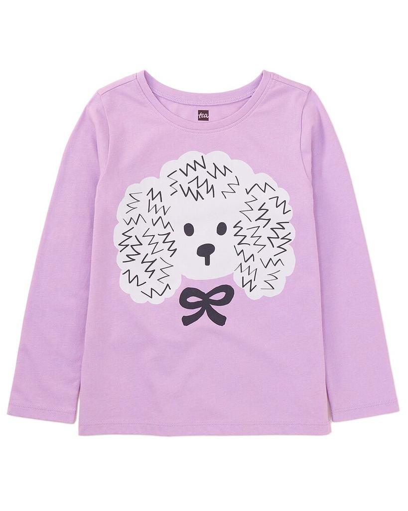 Tea Collection Poodle & Bow Graphic T-Shirt