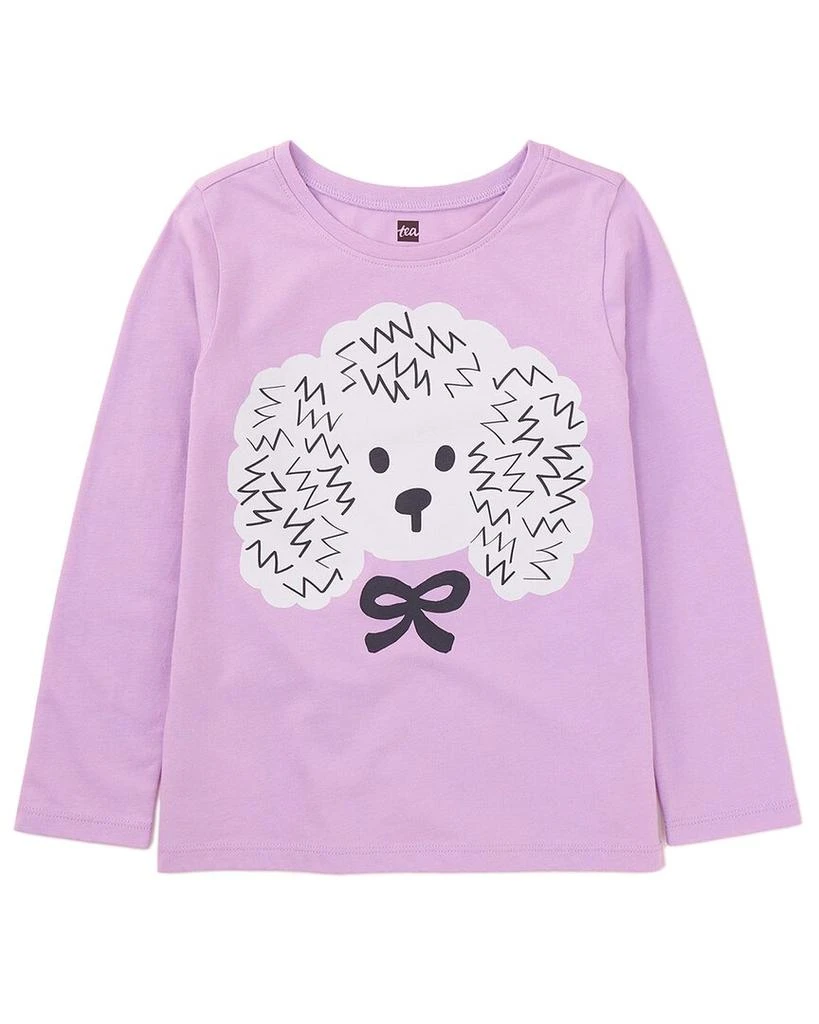Tea Collection Poodle & Bow Graphic T-Shirt 1
