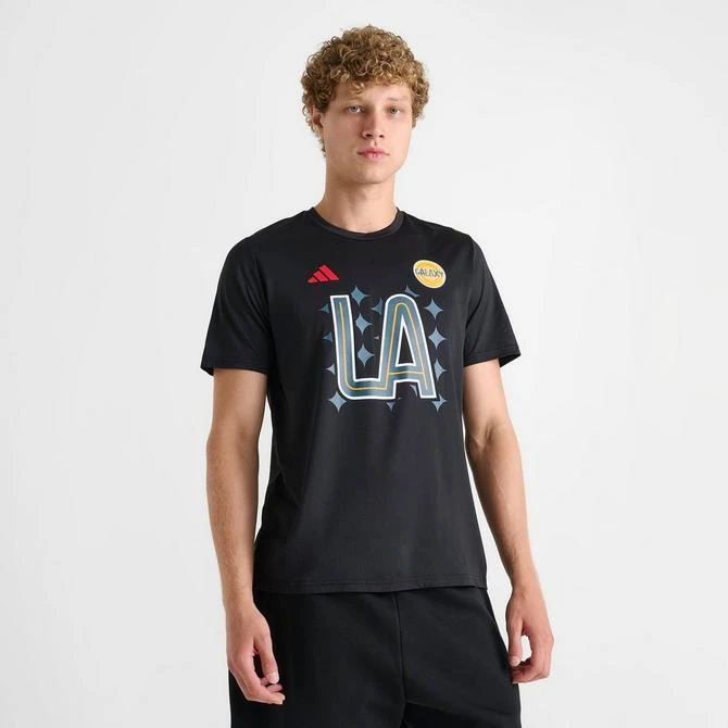 Adidas Men's adidas LA Galaxy MLS Pre-Game T-Shirt 3