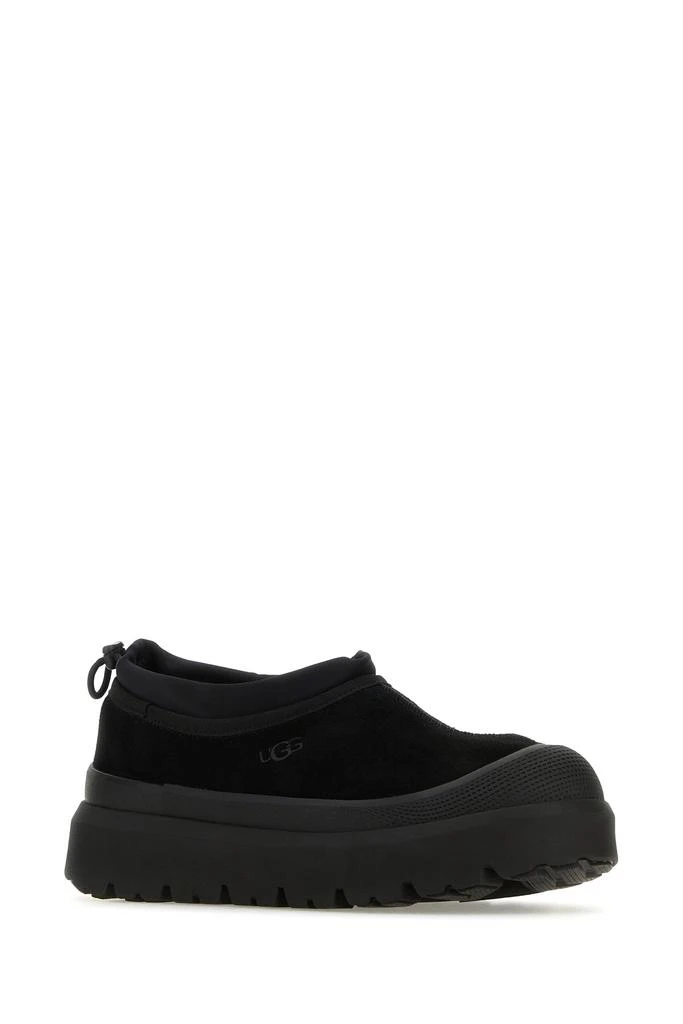 UGG Black suede and rubber Tasman Weather Hybrid slip-ons  display picture 1