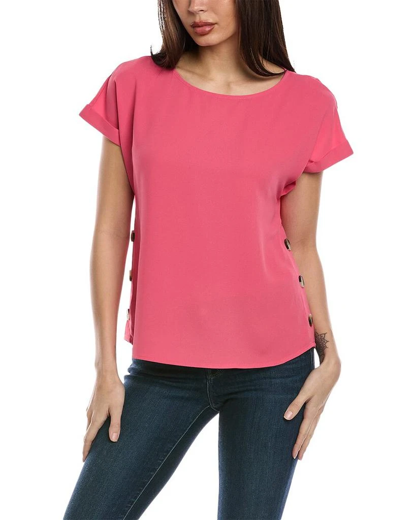 JONES NEW YORK Jasper Crepe Top 1