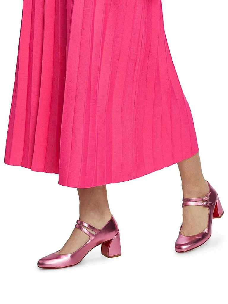 Staud Ellison Rib-Knit Sleeveless Midi-Dress 6