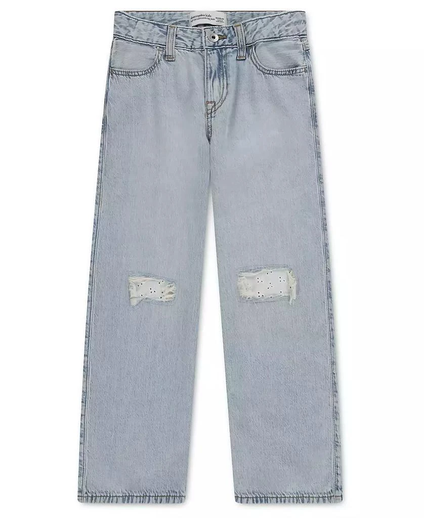 abercrombie kids Girls
High-Rise Destroyed Lace Jeans
