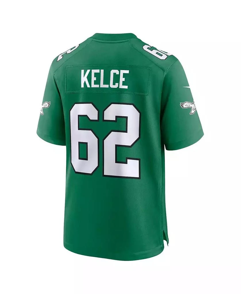 NIKE Men's Jason Kelce Kelly Green Philadelphia Eagles Alternate Game Player Jersey 2