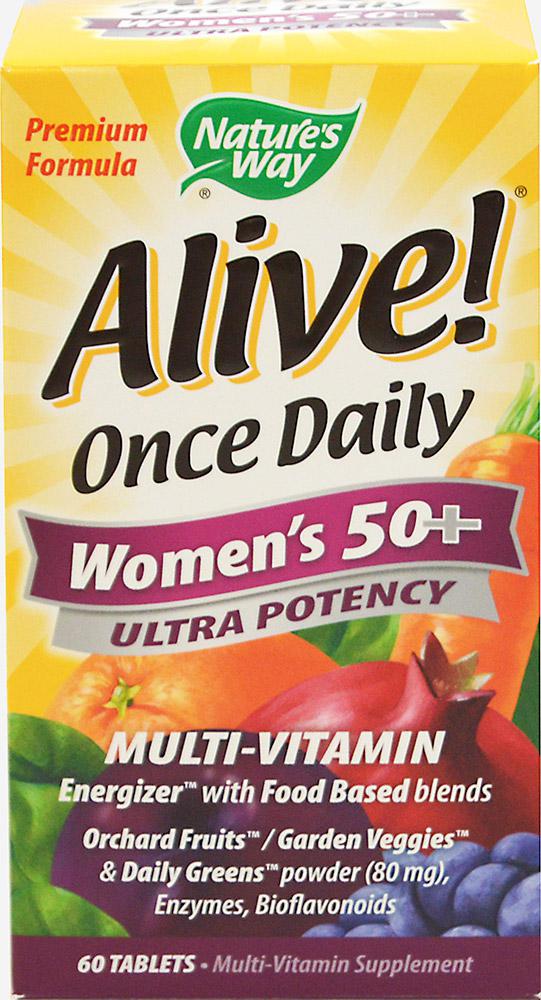 Nature's Way Lifestyle - Women's: Alive!® Once Daily Women's 50+ Ultra Potency Multi Vitamin