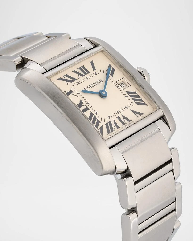 Cartier Cartier Tank Francaise Stainless Steel 25mm Vintage 1990s Watch 3