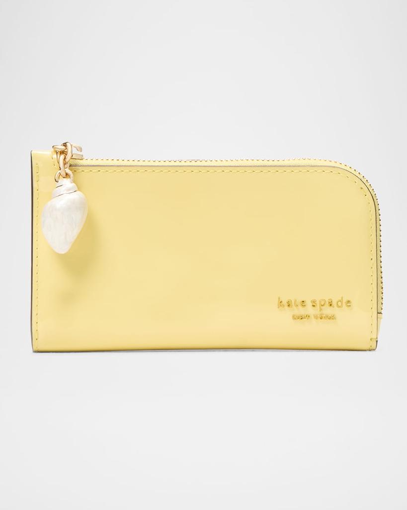 Kate Spade devin small patent leather bifold wallet
