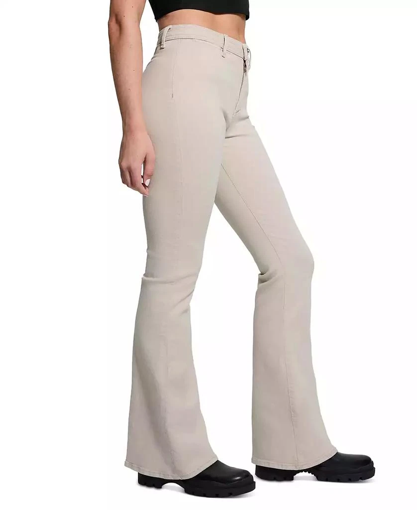 GUESS Women's Belle High-Rise Flare-Leg Jeans 3
