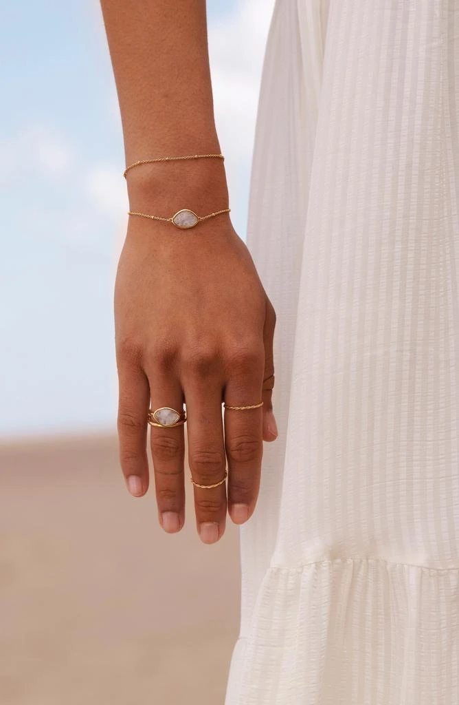 Monica Vinader Petal Ring 2