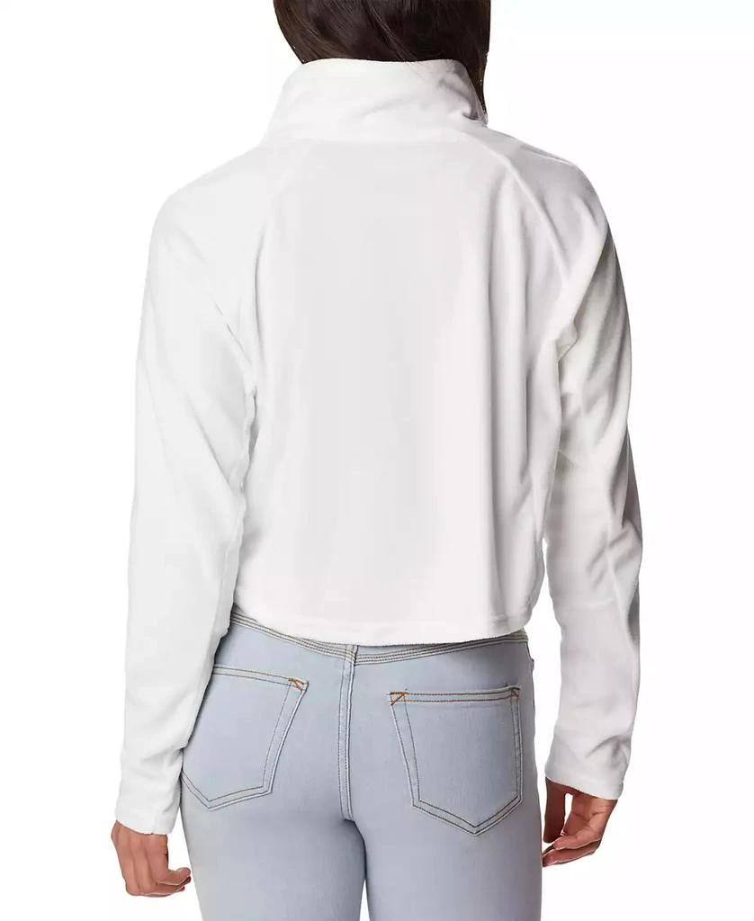 Columbia Women's Glacial Cropped II Sportswear Fleece 1/2-Zip Top 2