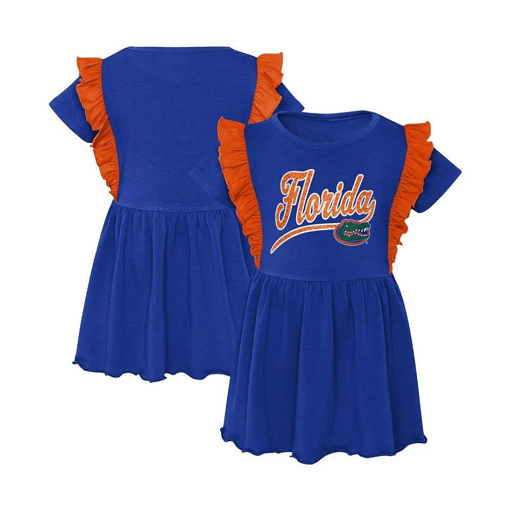 Outerstuff Girls Toddler Royal Florida Gators Too Cute Tri-Blend Dress