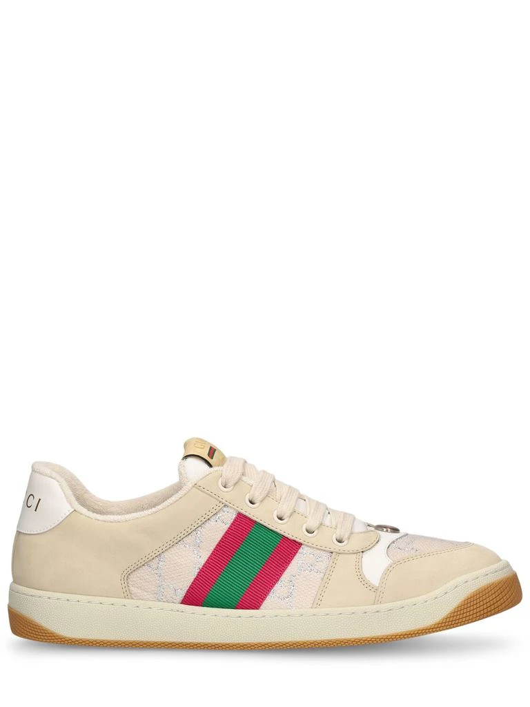 GUCCI 30mm Screener Sneakers W/ Web 1