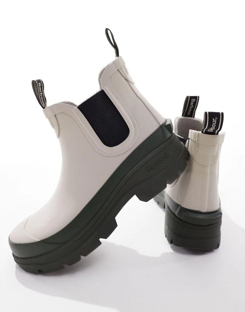 Barbour Barbour x ASOS Midhurst chunky wellington boots in mist 3