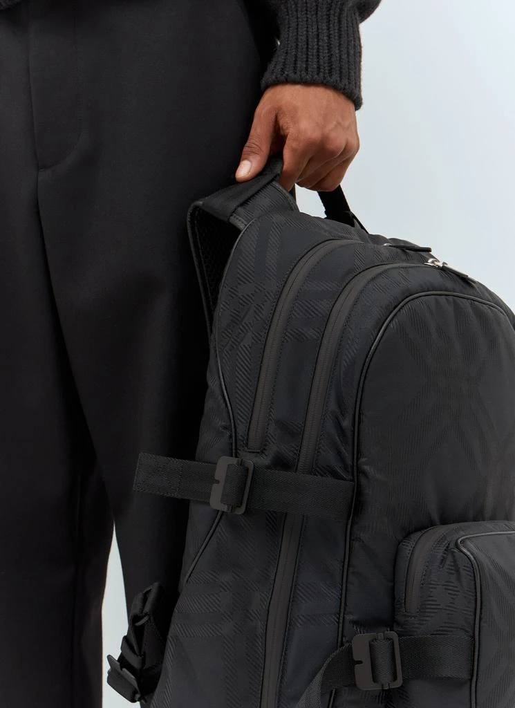 Burberry Check Jacquard Backpack 5