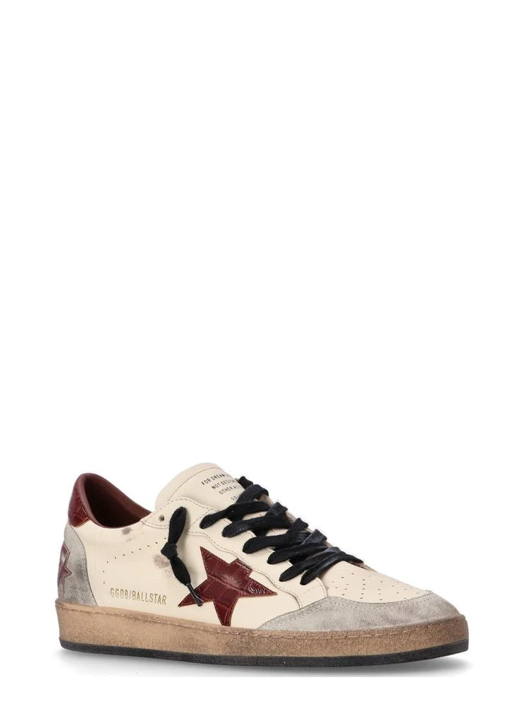 GOLDEN GOOSE Ball Star Nappa Upper Suede Toe And Spur Cocco Printed Leat 3