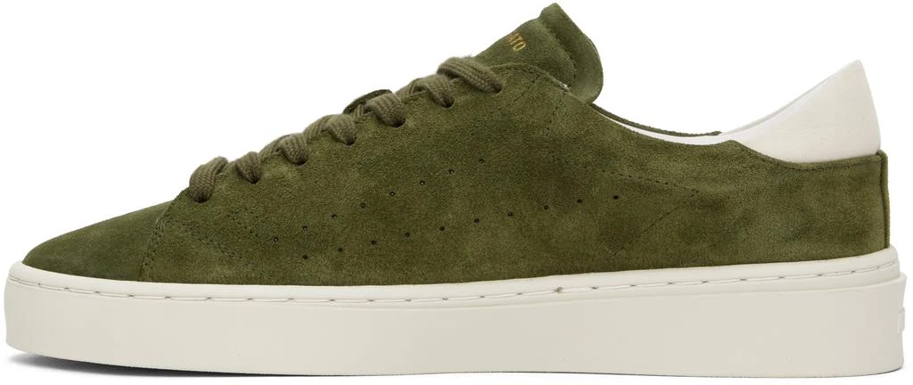 Axel Arigato Khaki Court Suede Sneakers 3