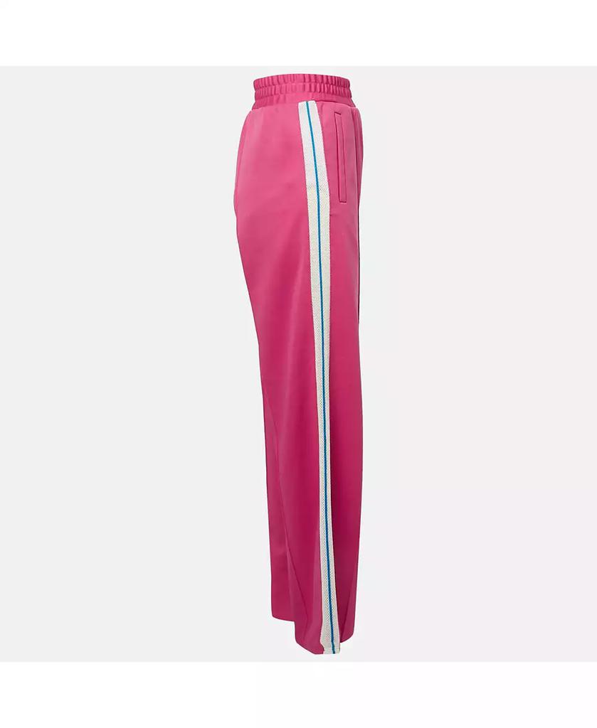 Pre-Owned Off-White Women's Pink Cotton Jersey Side Striped Track Pants
