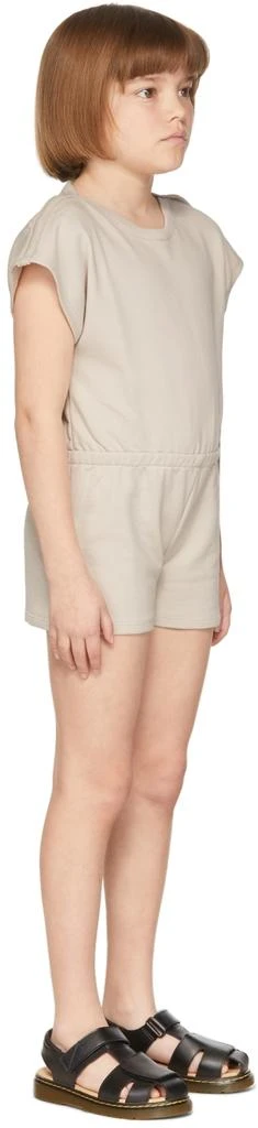 Misha & Puff Kids Gray French Terry Romper 3