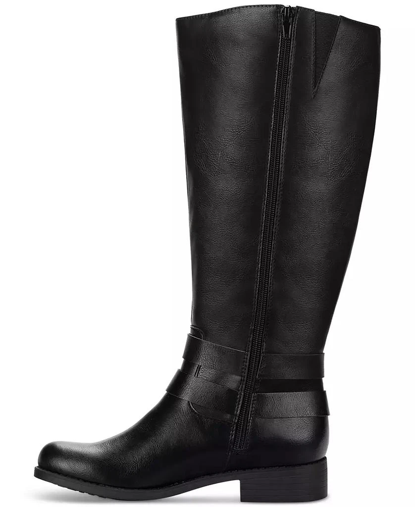 Style & Co Women's Maliaa Wide-Calf Buckled Riding Boots, Created for Macy's 6