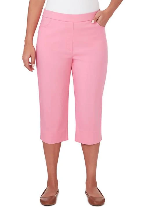Alfred Dunner Dunner Petite Miami Beach Clamdigger Pants 1
