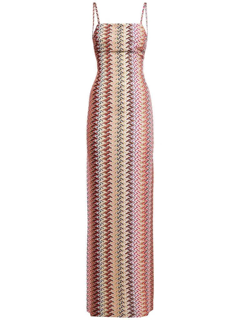 chinese dress ladies Long Turtleneck Dress by Missoni main image 1