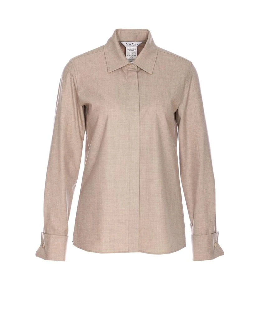 Max Mara Max Mara Tebaide Long-Sleeved Shirt 1