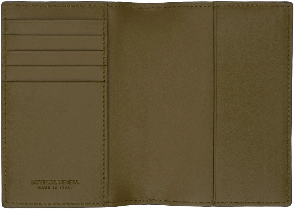 Bottega Veneta Black Intrecciato Passport Holder 3