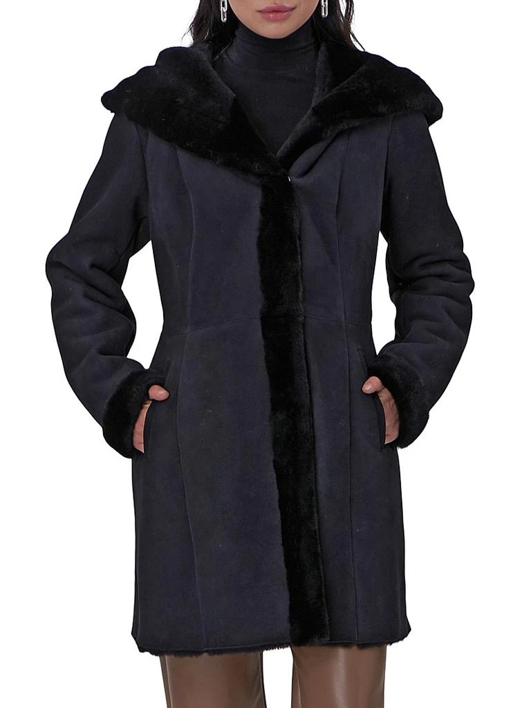 Gorski Select Shearling Lamb Hooded Stroller 2