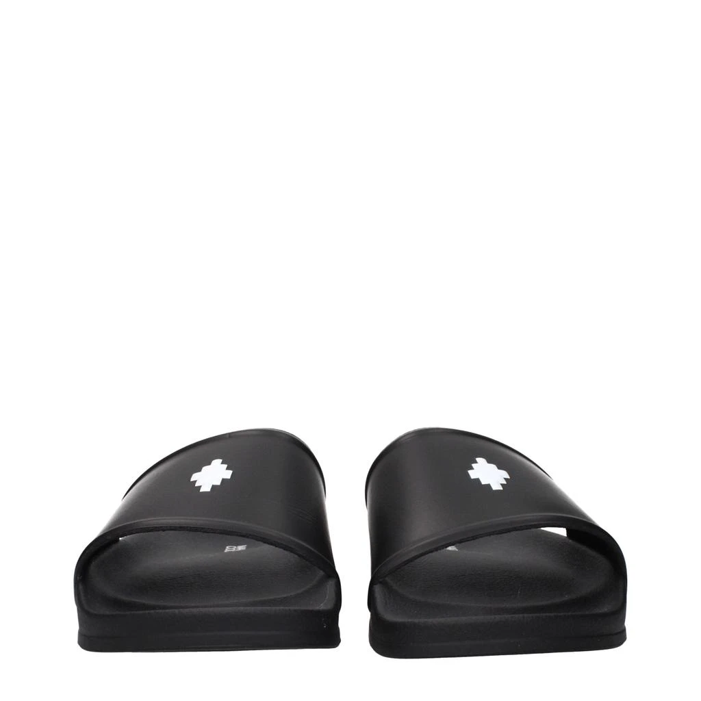 Marcelo Burlon Marcelo Burlon Black Cotton Slippers 3