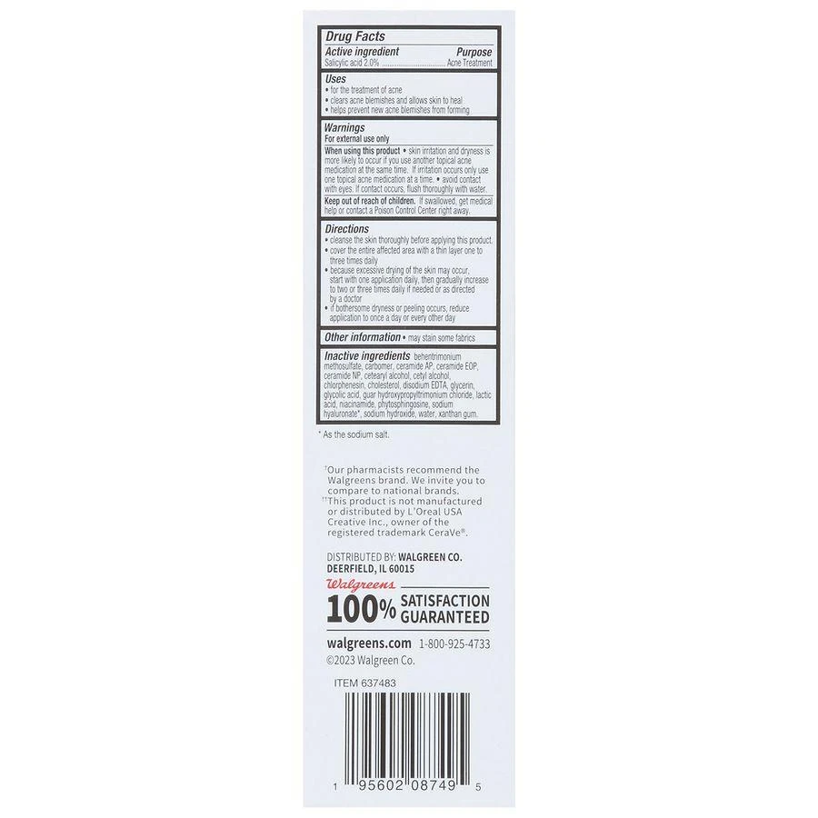 Walgreens Acne Control Gel 3