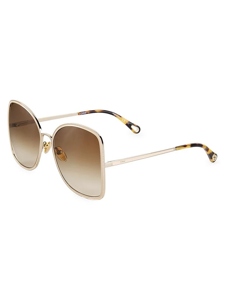 Chloé Vitto 60MM Square Sunglasses 2