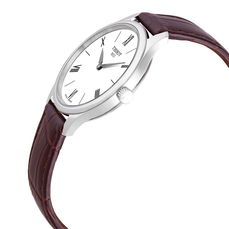 Tissot Tradition 5.5 Quartz Silver Dial Ladies Watch T063.209.16.038.00